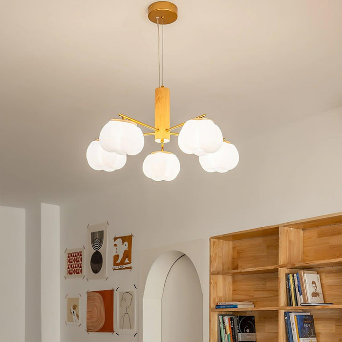 Cotton Balls Chandelier - DWHOME