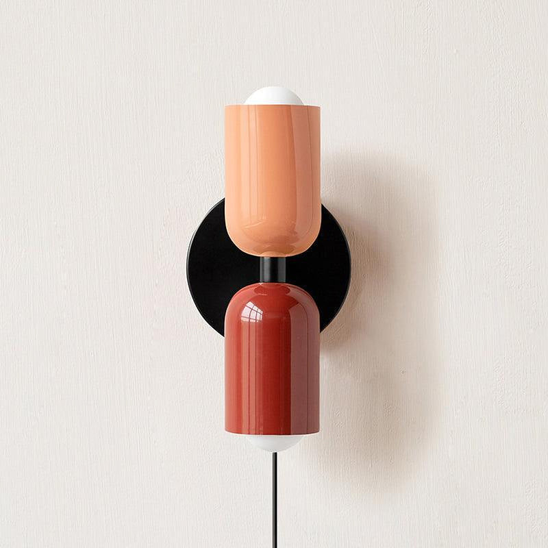 Couleur Double Plug In Wall Lamp-DWHOME