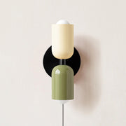 Couleur Double Plug In Wall Lamp-DWHOME