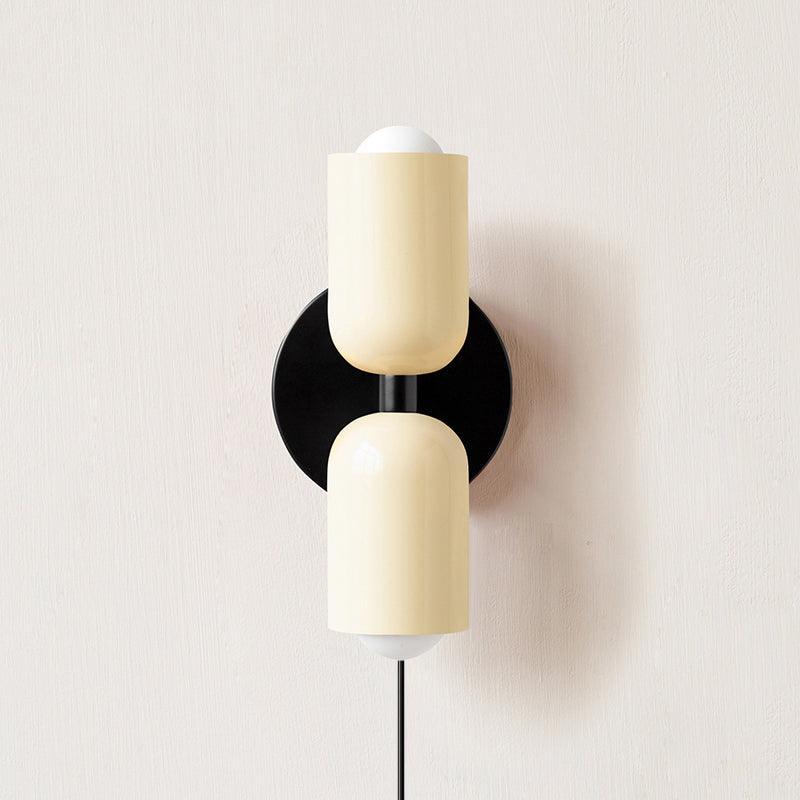 Couleur Double Plug In Wall Lamp-DWHOME