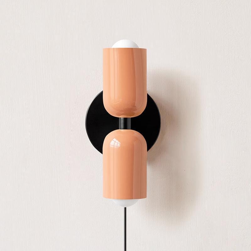 Couleur Double Plug In Wall Lamp-DWHOME