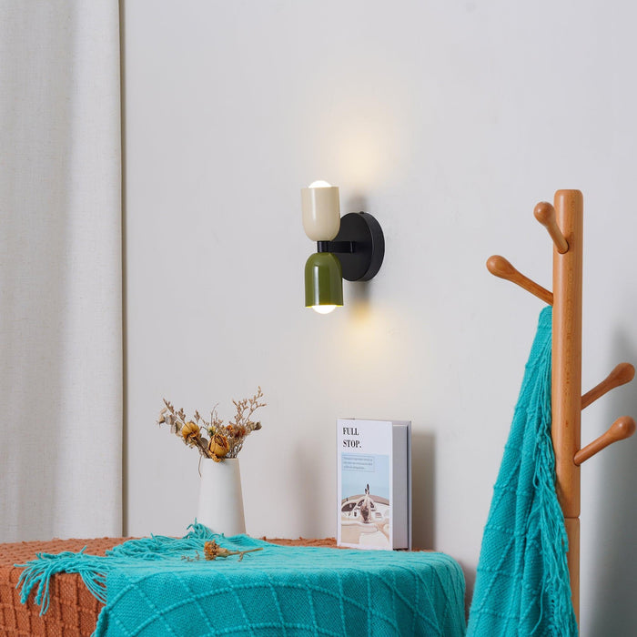 Couleur Double Plug In Wall Lamp - Vakkerlight