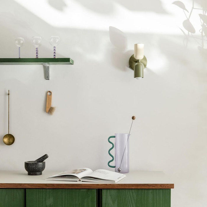 Couleur Double Plug In Wall Lamp-DWHOME