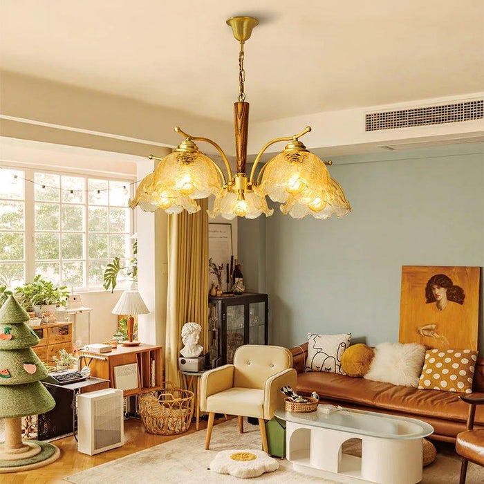 Crack Flower Chandelier-DWHOME