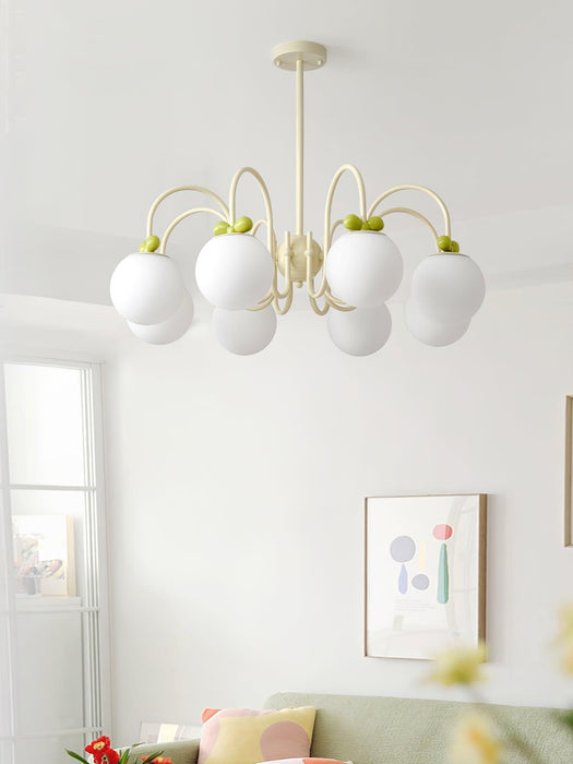Cream Cherry Chandelier-DWHOME