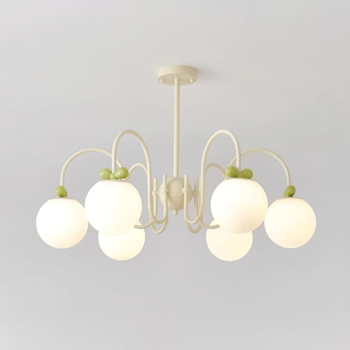 Cream Cherry Chandelier-DWHOME