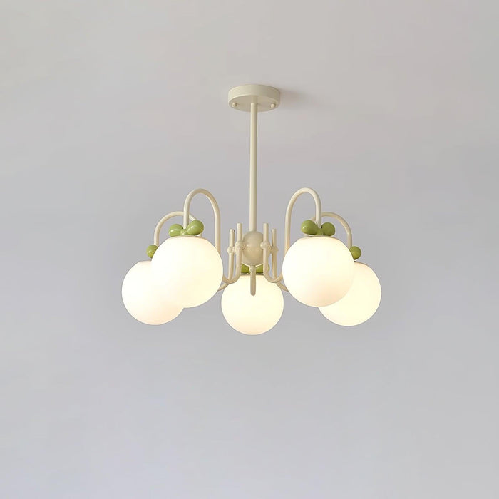 Cream Cherry Chandelier-DWHOME