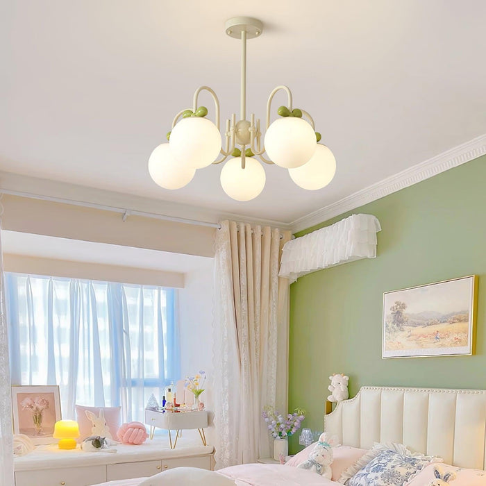 Cream Cherry Chandelier-DWHOME