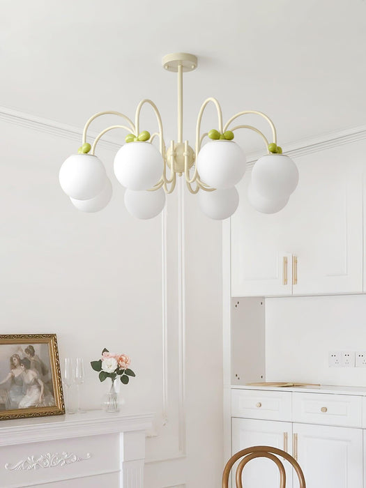 Cream Cherry Chandelier-DWHOME