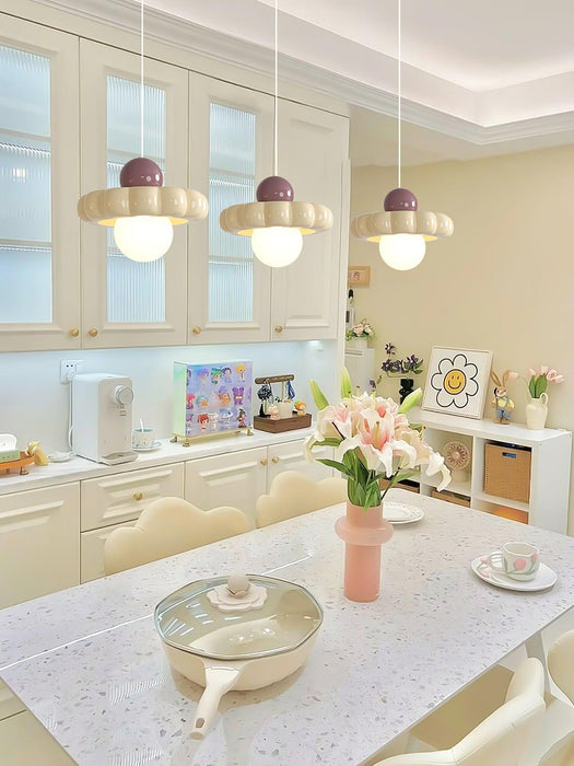 Cream Cloud Pendant Lamp-DWHOME