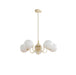 Cream Glass Ball Chandelier - DWHOME