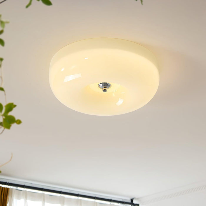 Swirl Glass Ceiling Lamp-DWHOME