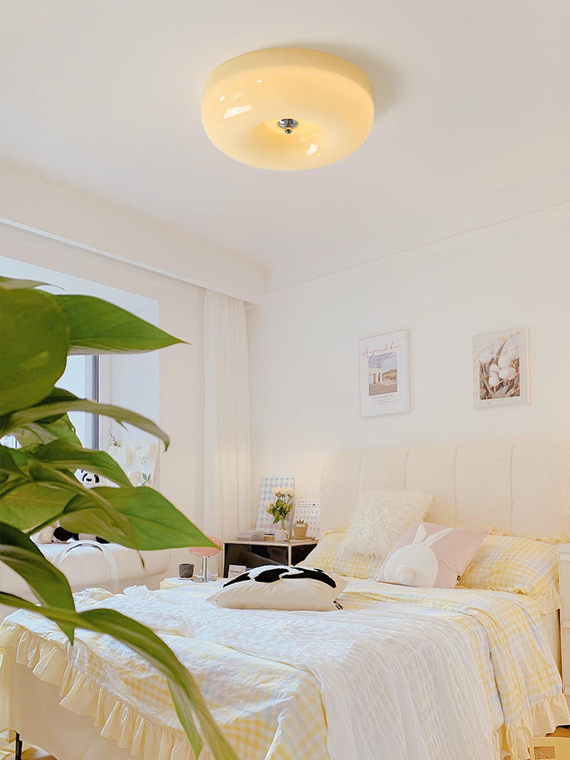 Cream Pudding Ceiling Lamp-DWHOME