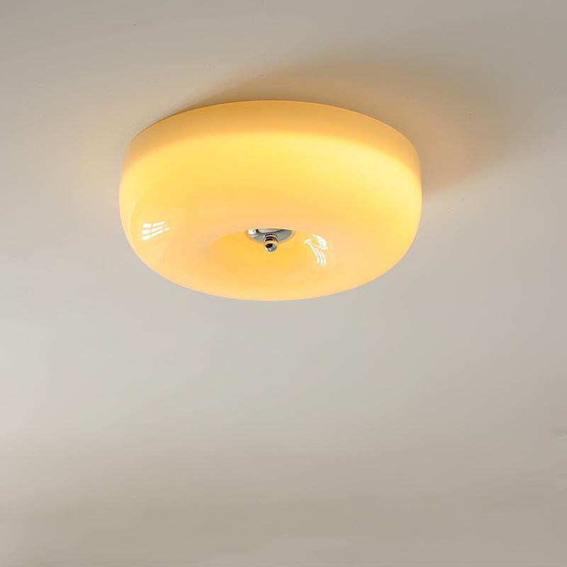 Cream Pudding Ceiling Lamp-DWHOME