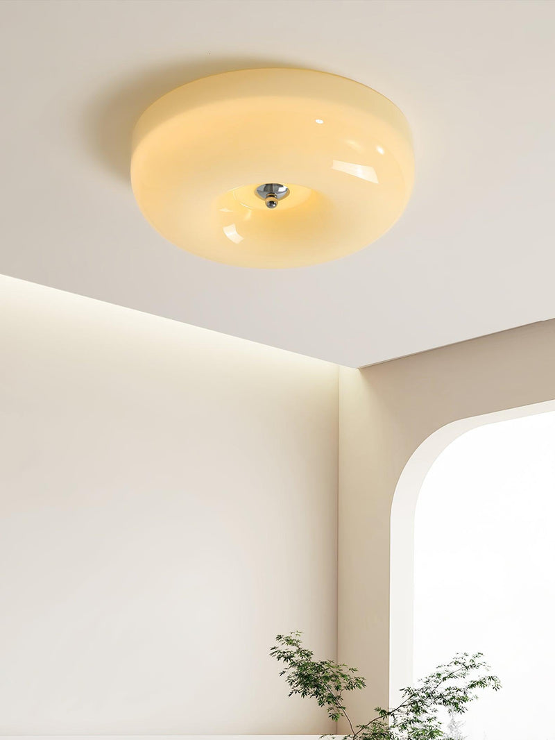 Cream Pudding Ceiling Lamp-DWHOME