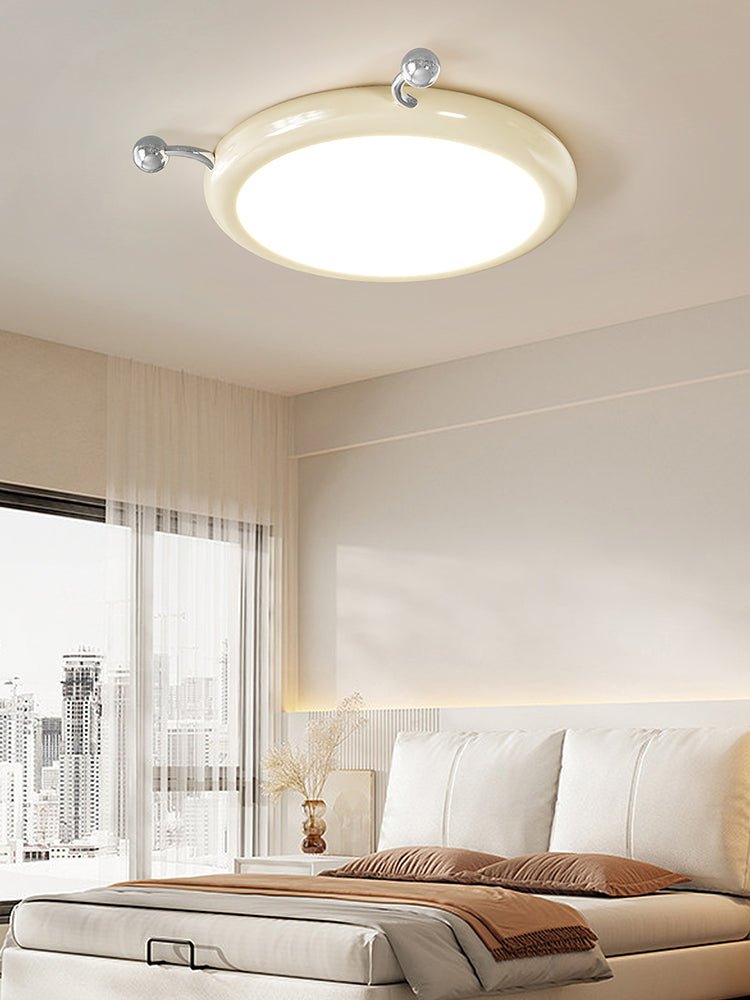 Cream Puffering Ceiling Light-DWHOME