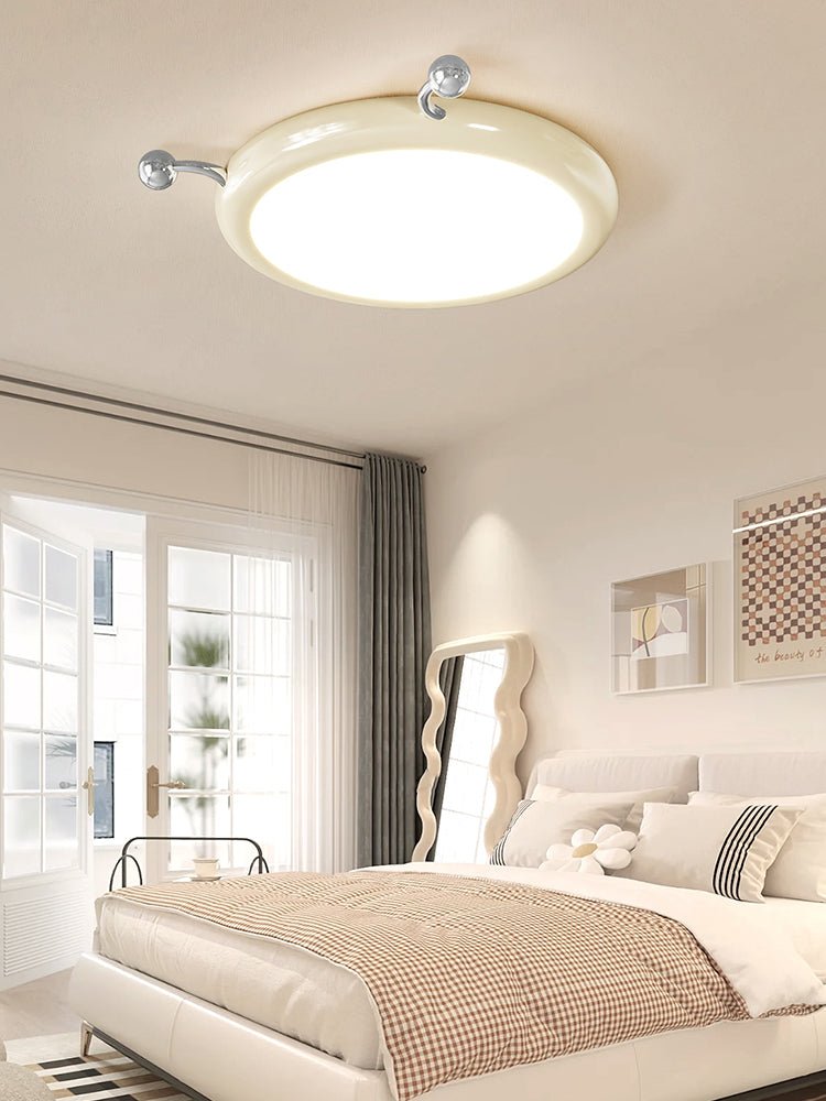Cream Puffering Ceiling Light-DWHOME