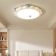 Cream Puffering Ceiling Light-DWHOME