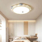 Cream Puffering Ceiling Light-DWHOME