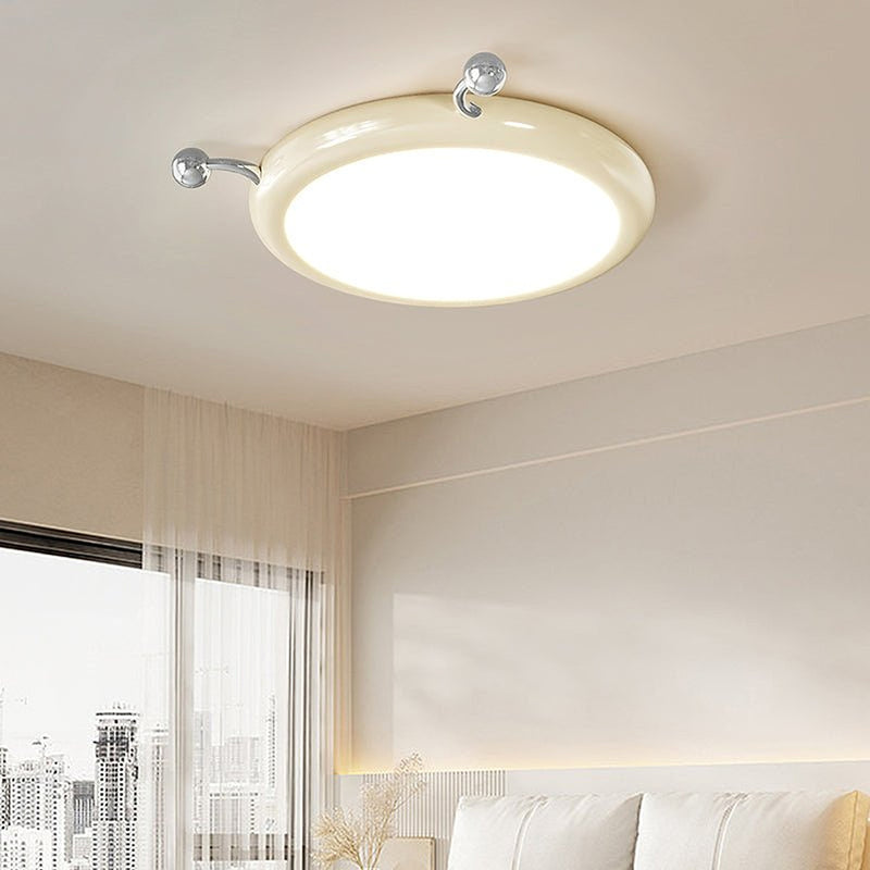 Cream Puffering Ceiling Light-DWHOME