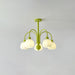 Cream Pumpkin Ball Chandelier - Vakkerlight