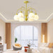Cream Pumpkin Ball Chandelier-DWHOME