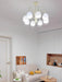 Creamy Glass Chandelier - DWHOME