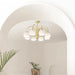 Creamy Glass Chandelier - DWHOME