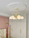 Creamy Glass Chandelier - DWHOME