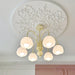 Creamy Glass Chandelier - DWHOME