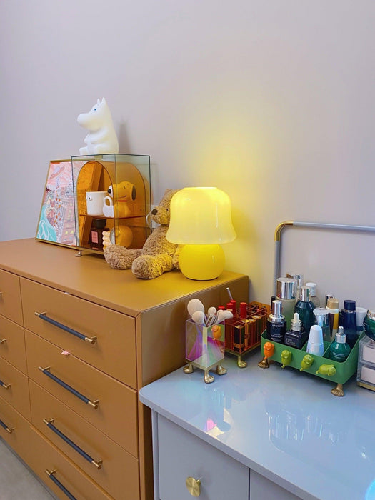 Creamy Mushroom Table Lamp-DWHOME