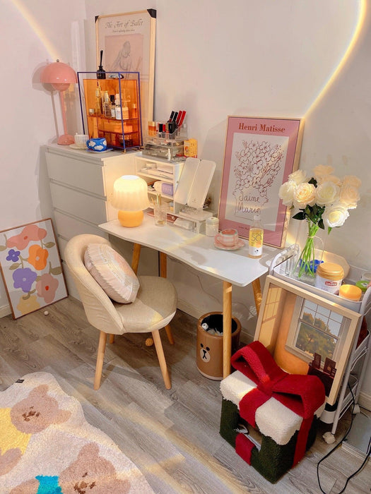 Creamy Mushroom Table Lamp-DWHOME