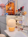 Creamy Mushroom Table Lamp-DWHOME