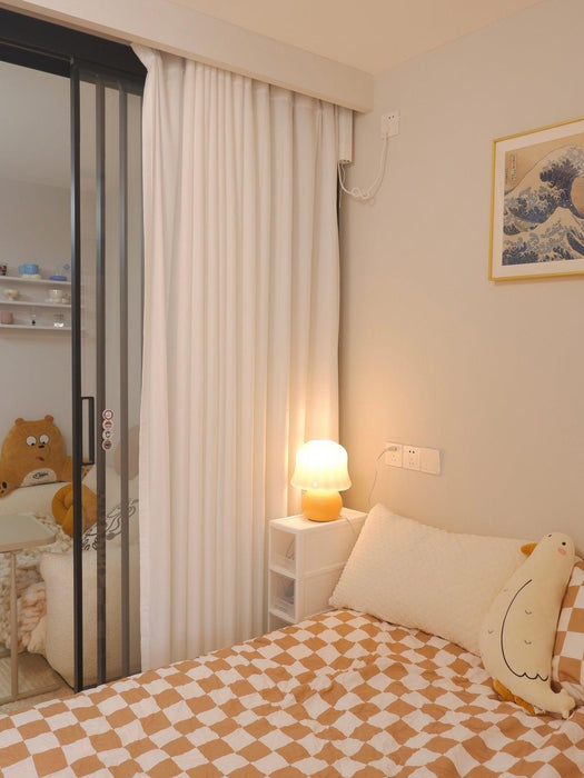 Creamy Mushroom Table Lamp-DWHOME
