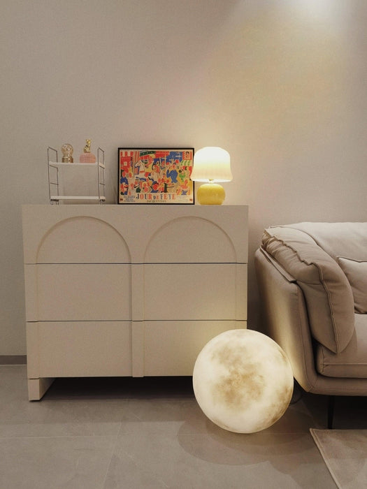 Creamy Mushroom Table Lamp-DWHOME