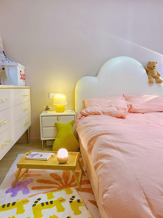 Creamy Mushroom Table Lamp-DWHOME