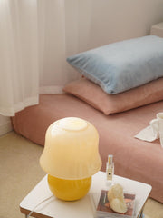 Creamy Mushroom Table Lamp-DWHOME