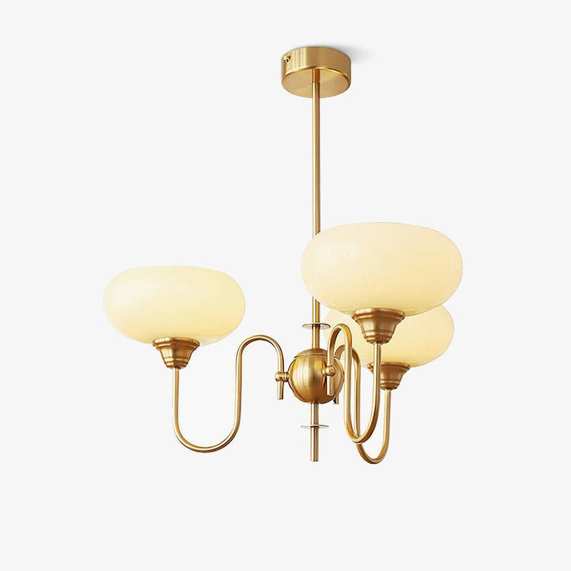 Creamy Persimmon Chandelier-DWHOME