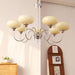 Creamy Persimmon Chandelier.