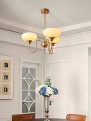Creamy Persimmon Chandelier-DWHOME
