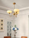 Creamy Persimmon Chandelier.