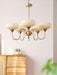 Creamy Persimmon Chandelier.