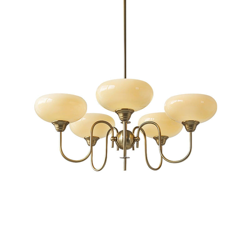 Creamy Persimmon Chandelier-DWHOME
