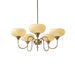 Creamy Persimmon Chandelier.