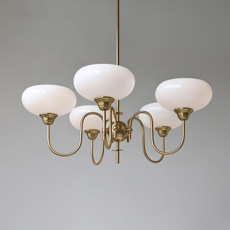 Creamy Persimmon Chandelier-DWHOME