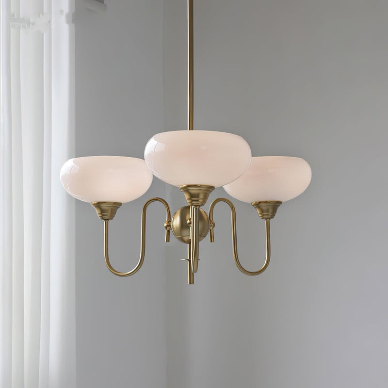 Creamy Persimmon Chandelier-DWHOME