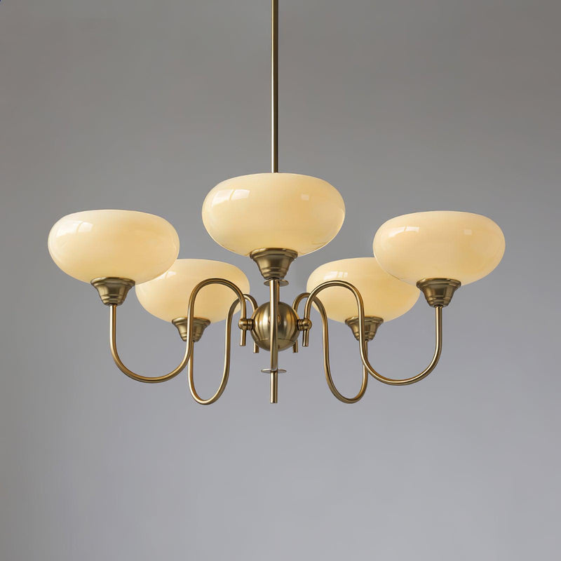 Creamy Persimmon Chandelier-DWHOME