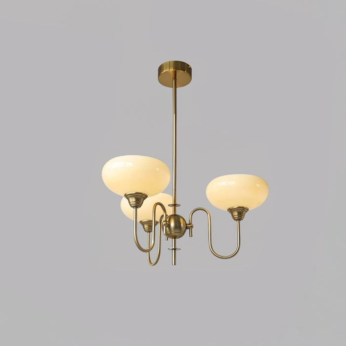 Creamy Persimmon Chandelier - Vakkerlight