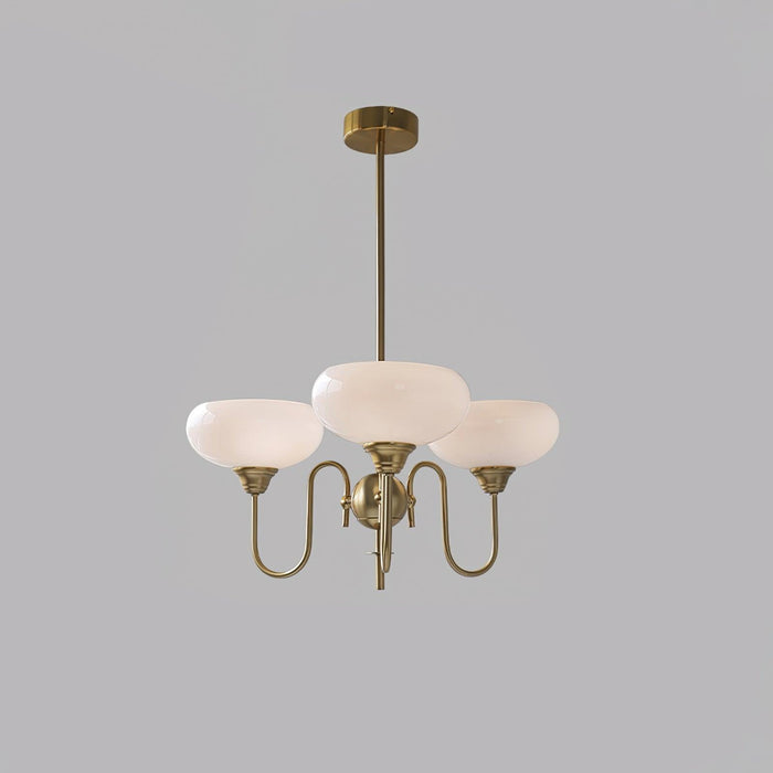 Creamy Persimmon Chandelier - Vakkerlight