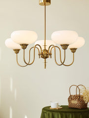 Creamy Persimmon Chandelier-DWHOME